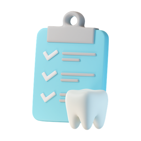 Dental Checkup 3D Icon