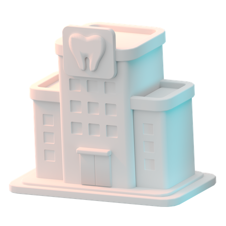 歯科医院  3D Icon