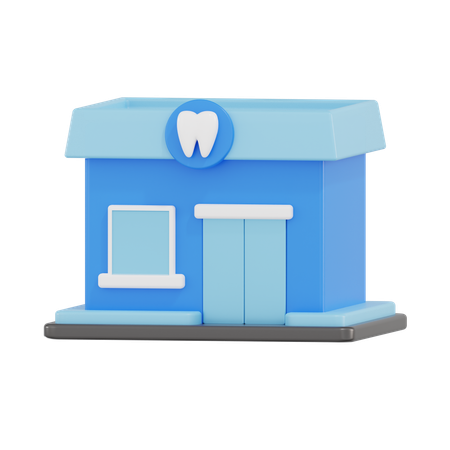 Dental Clinic  3D Icon