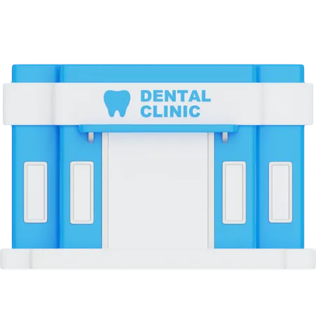 Dental Clinic  3D Icon