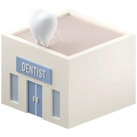 Dental clinic  3D Icon