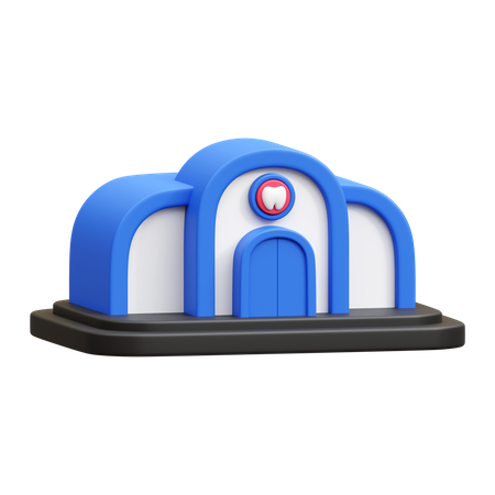 Dental Clinic  3D Icon