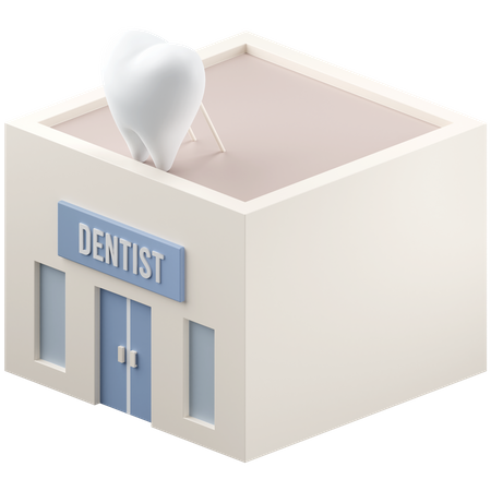 Dental clinic  3D Icon