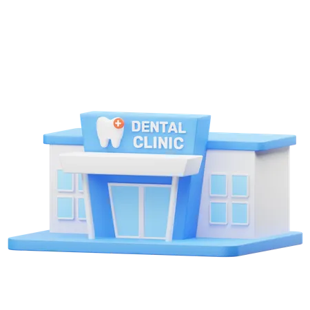 Dental Clinic  3D Icon