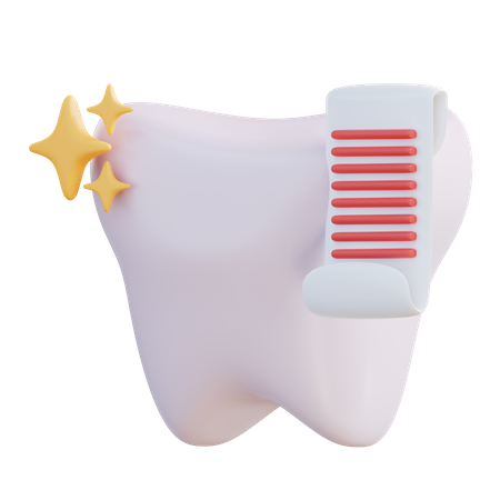 Dental Data  3D Icon