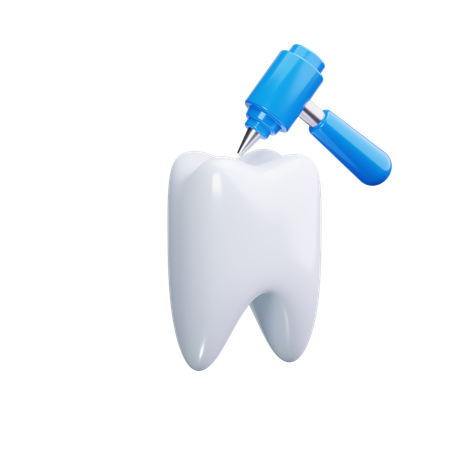 Dental Drill  3D Icon