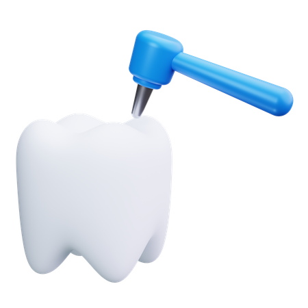 Dental Drill  3D Icon