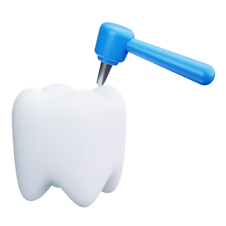 Dental Drill  3D Icon