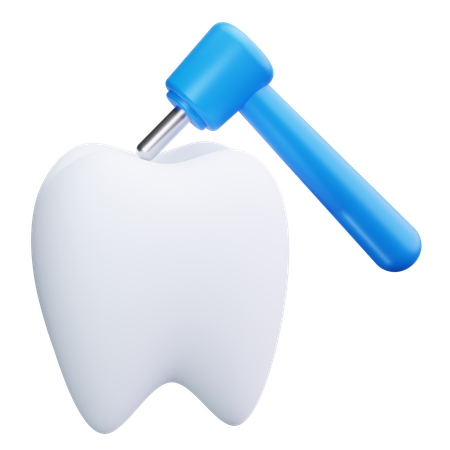 Dental Drill  3D Icon