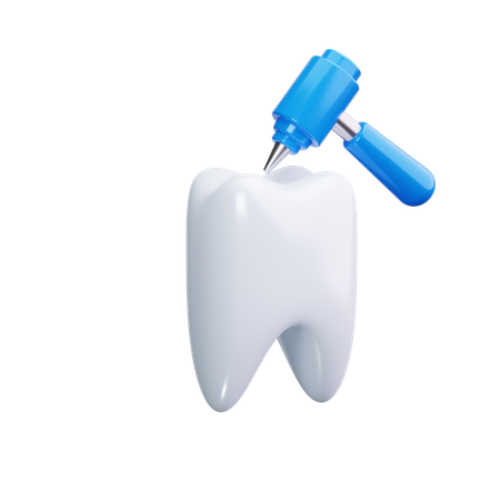 Dental Drill  3D Icon