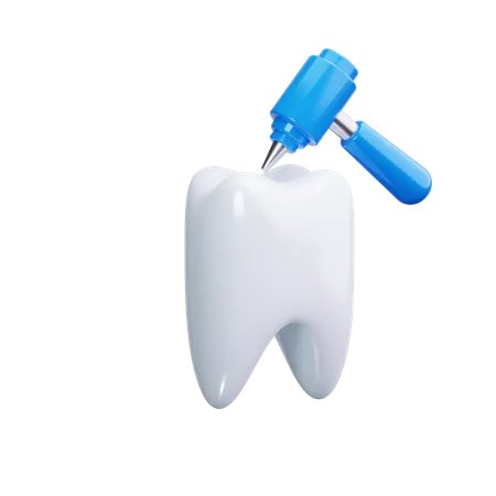Dental Drill  3D Icon