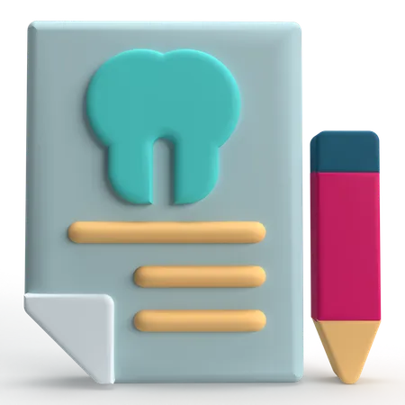 Dental file  3D Icon