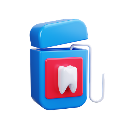 Dental Floss  3D Icon