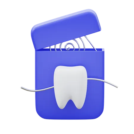 Dental Floss  3D Icon