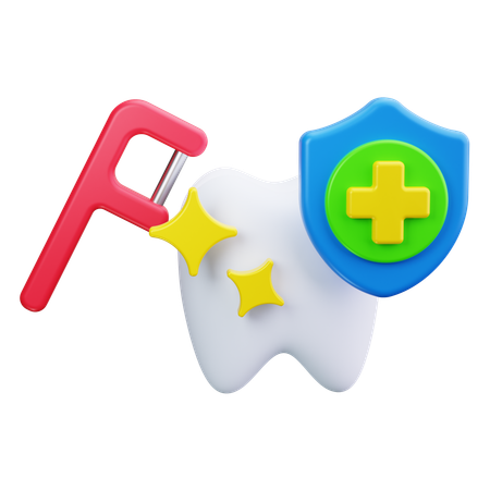 Dental Floss  3D Icon