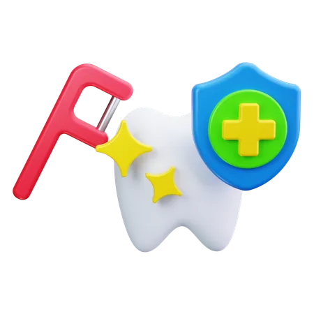 Dental Floss  3D Icon