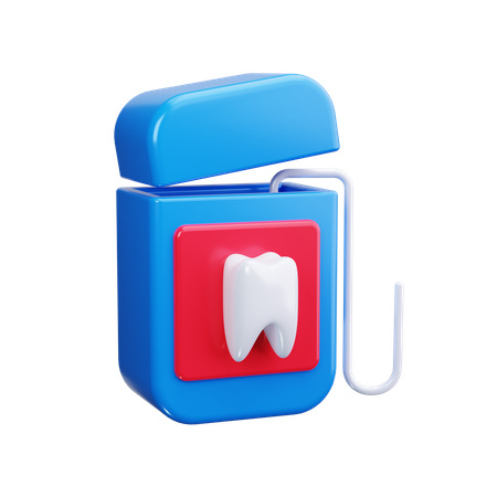 Dental Floss  3D Icon