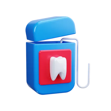 Dental Floss  3D Icon