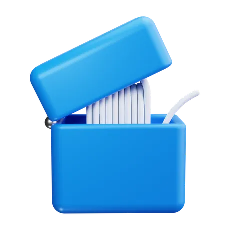 Dental Floss  3D Icon