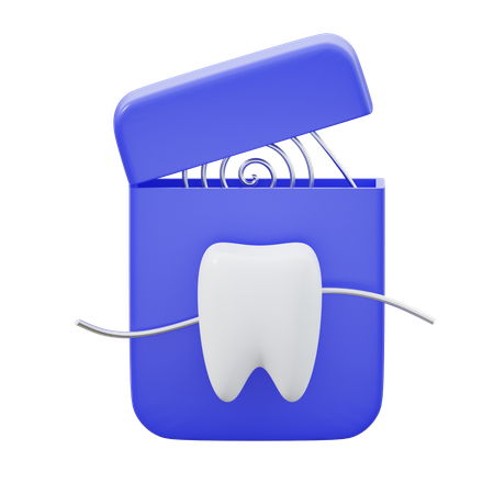Dental Floss  3D Icon