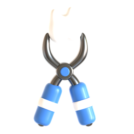 Dental Forcep  3D Icon