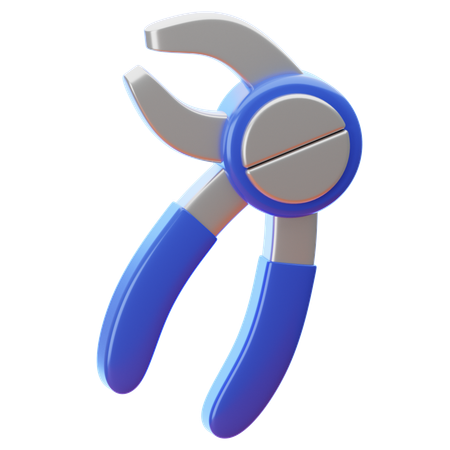 치과 겸자  3D Icon
