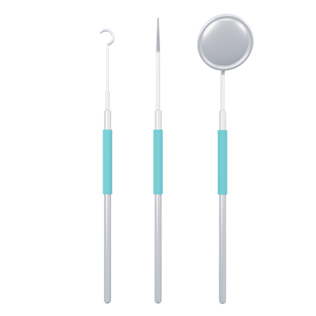 Dental Hook  3D Icon