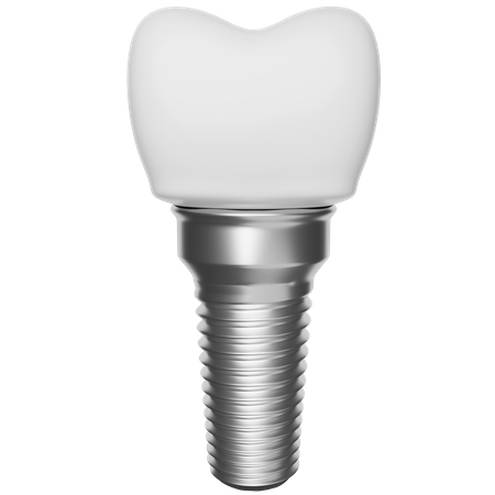 Dental implant  3D Illustration