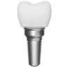 dental implant emoji 3d