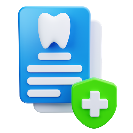 Dental Insurance  3D Icon