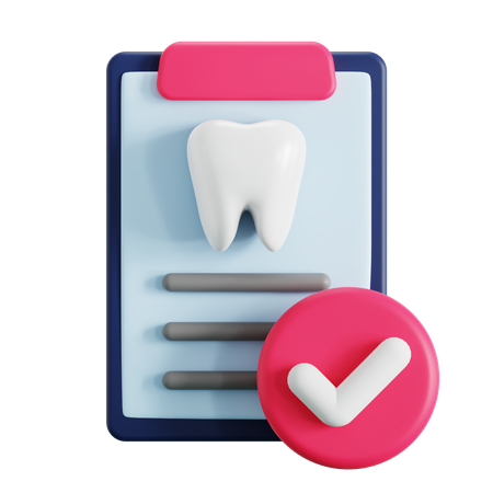 Dental Insurance  3D Icon