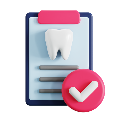 Dental Insurance  3D Icon