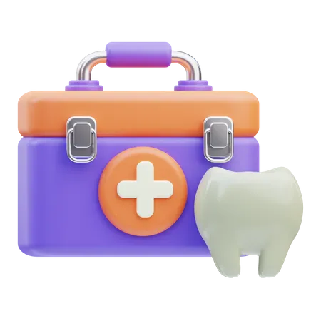 Dental Kit  3D Icon