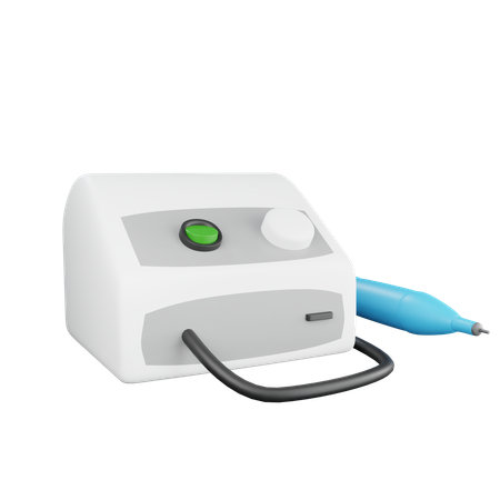Dental Lab Handpiece  3D Icon