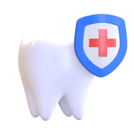 Dental Protection  3D Illustration