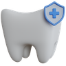 3d dental protection illustration