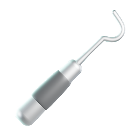 Dental Scaler 3D Illustration