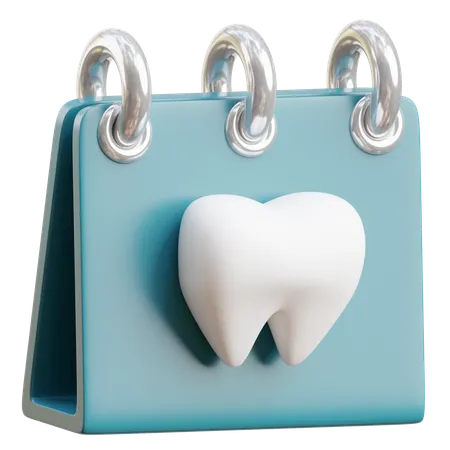 Dental Schedule  3D Icon