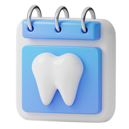 Dental schedule  3D Icon