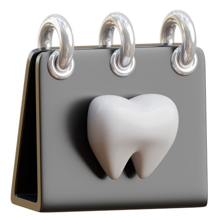 Dental Schedule  3D Icon