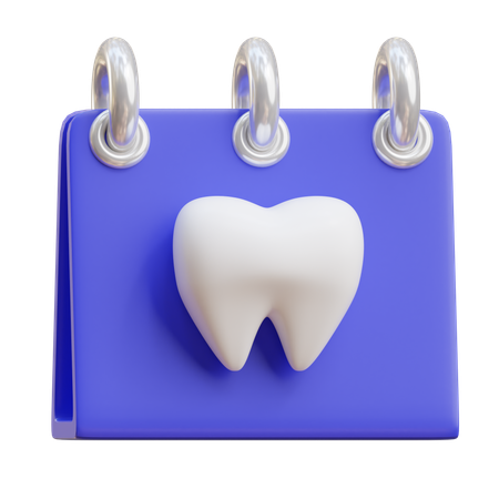 Dental Schedule  3D Icon
