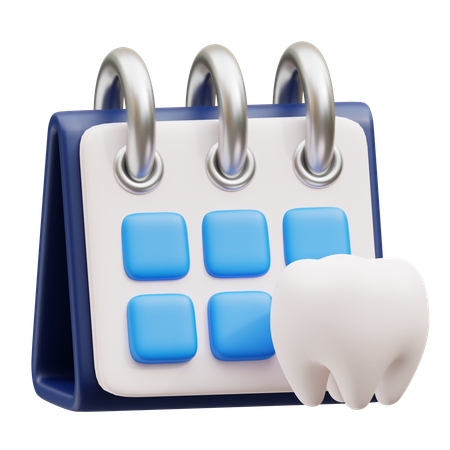 Dental Schedule  3D Icon