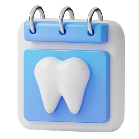 Dental schedule  3D Icon