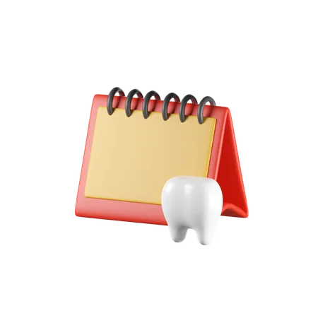 Dental Schedule  3D Icon