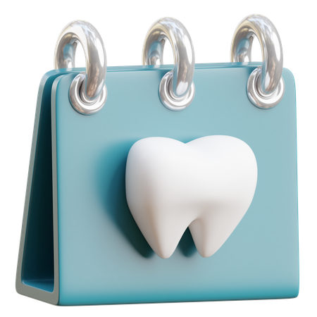 Dental Schedule  3D Icon