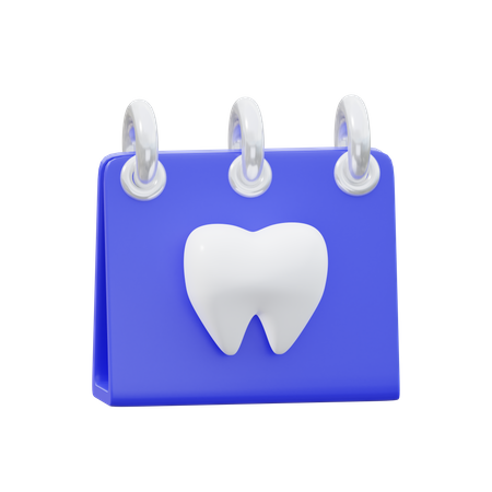 Dental Schedule  3D Icon