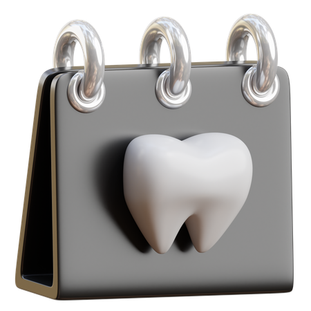 Dental Schedule  3D Icon