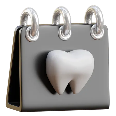 Dental Schedule  3D Icon