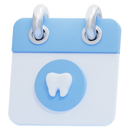 Dental Schedule  3D Icon