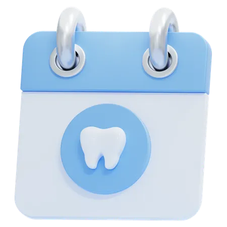 Dental Schedule  3D Icon